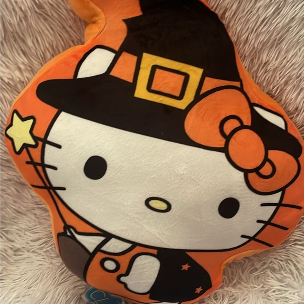 Halloween Hello Kitty pillow